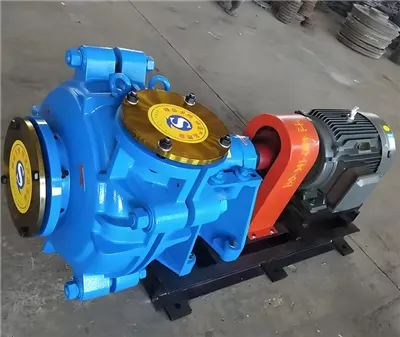 Pompa per liquami centrifuga orizzontale per impieghi gravosi